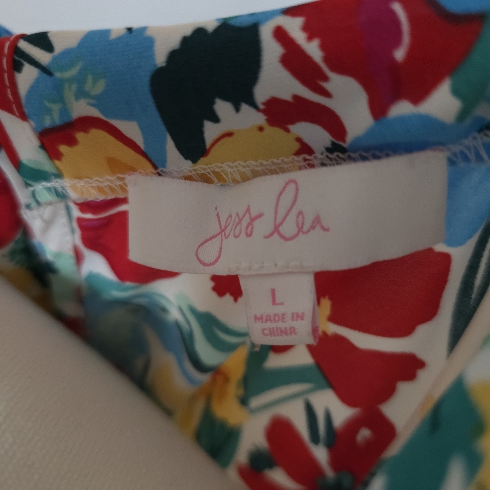 Jess Lea | Large | Floral Ruffle Halter Dress - Picture 4 of 8